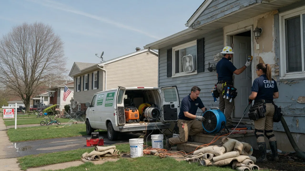 Flood Cleanup in Marlin, TX near me